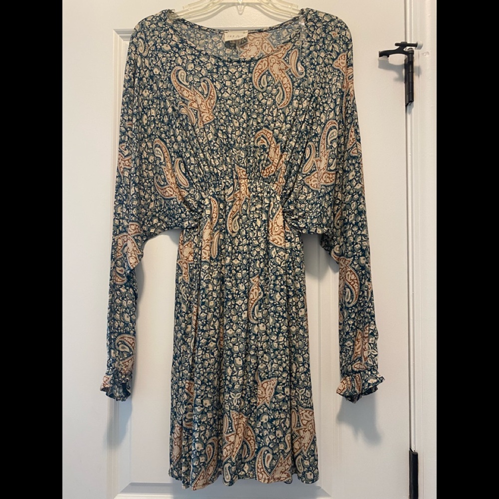 Paisley dress, never worn.  Perfect condition